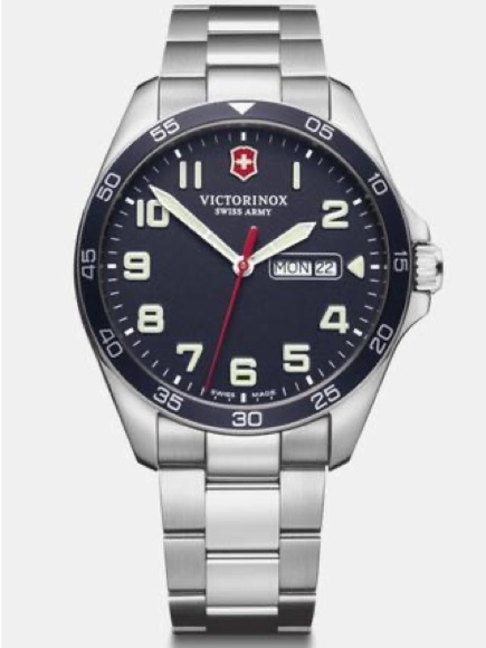 Victornox Super-LumiNova FIELDFORCE Day-Date function Swiss Army Analog quartz - Picture 8 of 9